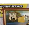Image 6 : Wooden 3 Dimensional Route 66 Picture