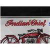 Image 2 : Modern Ande Rooney's Porcelain Indian Chief Sign 10"x 13" 