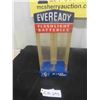 Image 1 : Eveready Counter / Hanging Store Battery Rack Metal & Plastic 11 1/2'' x 5 1/2'' x Up