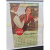 Image 2 : 2 Framed Coca Cola Calenders (1) 1954, Missing First Page , (1) 1951, Missing First and Second 