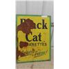 Image 1 : Black Cat Metal Sign 20'' x 27''