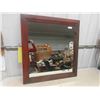 Image 1 : Live, Love, Laugh' Mirror with Reclaimed Wood Frame 35.5'' x 37.75''