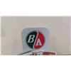 Image 2 : BA Counter Oil Change Sticker Rack with Stickers - (reprinted stickers) 2" x 4.5" x 8" 