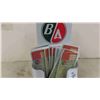 Image 3 : BA Counter Oil Change Sticker Rack with Stickers - (reprinted stickers) 2" x 4.5" x 8" 