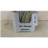 Image 4 : BA Counter Oil Change Sticker Rack with Stickers - (reprinted stickers) 2" x 4.5" x 8" 