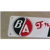 Image 2 : BA Free Air Metal Sign 4.5" x 14"