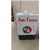 Image 2 : 1 Gal BA Antifreeze Can + 1 Gal BA Axel Grease Can - Both Restored