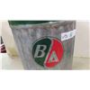 Image 3 : BA Logo Restored Gas Can with Wooden Handle 11" x 16" t