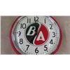 Image 2 : BA Clock 9" Wide, Battery Operated - working