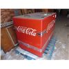 Image 2 : Coca-Cola Chest Cooler - Vintage With Compressor 26" x 36" x 42"