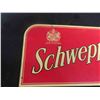 Image 2 : Schweppes Metal 2 Sided Sign 9" x 16.5" 