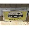 Image 2 : PM Canadian Chainsaw Light Up Sign 12" x 24.5" 