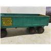 Image 8 : Structo V intage Pressed Metal Truck with Hydraulic Dump Trailer 6" x 6" x 21" 