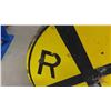 Image 2 : Railroad Crossing Sign - Metal 30" Diameter