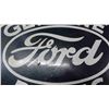 Image 2 : Ford Parts Oval Vintage 2 Sided Sign 17" x 24" 