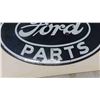 Image 8 : Ford Parts Oval Vintage 2 Sided Sign 17" x 24" 