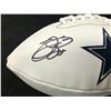 Image 2 : EMMITT SMITH SIGNED DALLAS COWBOYS LEATHER FOOTBALL (BECKETT COA)