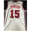 Image 1 : MAGIC JOHNSON SIGNED TEAM USA BASKETBALL JERSEY (BECKETT COA)