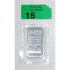 Image 1 : 1 Oz .999 Silver Johnson Matthey Bar 