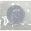 Image 2 : 1 Oz .9999 Silver 1993 Maple Leaf Coin 