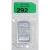 Image 1 : 1 Oz .999 Silver Johnson Matthey A-Series Bar 