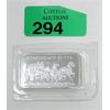 Image 1 : 1 Oz .999 Silver Stagecoach Bar 