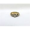 Image 1 : 14 KT White & Yellow Gold 3-Stone Diamond Ring