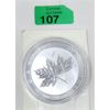 Image 1 : 10 Oz .9999 Silver 2021 Maple Leaf Coin 