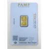 Image 2 : 2.5 Gram .9999 Fine Gold PAMP Suisse Certified Bar 