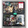 Image 1 : 2 Trays of Fashion and Costume Jewelry