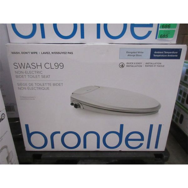 Brondell Swash CL99 Bidet Toilet Seat