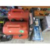 Image 1 : Hydraulic Jack, Dolly & 2 Marine Gas Tanks