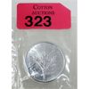 Image 1 : 1 Oz .9999 Silver 2008 Maple Leaf Coin 