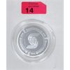 Image 1 : 5 Oz .999 Silver Scotiabank Round 