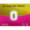 Image 2 : 3 x 1/4 Grain .999 Fine Gold Certified Bars 