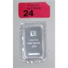 Image 1 : 1 Oz .999 Silver TD Bank Investor Bar 