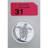 Image 1 : 2 Oz .999 Silver 2024 Niue Turtle Coin 