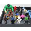 Image 3 : 40 LEGO & Lego-Like Minifigs & 2 Base Plates