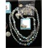 Image 4 : Vintage Faceted Crystal & Glass Bead Necklaces 