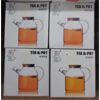 Image 1 : 8 New 60 Oz. Glass Tea & Water Pots