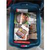 Image 1 : Large Tote of Hard & Soft Cover Cook Books