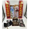 Image 1 : Arcade Signs, Thermometers, Leather Wallets & Haunted Sign