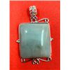 Image 1 : .925 Silver Moonstone Pendant