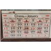 Image 2 : Very Nice 1939 Calendar Deer/Cottage Scenery from Ukraine/Europe