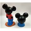 Image 2 : 2 Vintage Mickey Mouse Pieces, Short one is a Bank