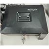 Image 2 : Sentry Safe Lock Box, 2 Apple TV Boxes, Telephone Headset, Speakers