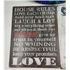 Image 2 : 2 Metal Signs & 1 Mosaic Mirror