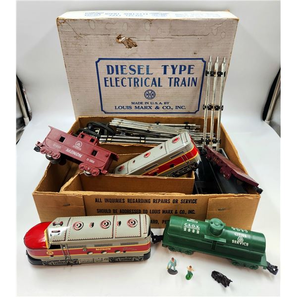 Antique Diesel Type Electrical Train Set