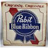 Image 1 : Pabst Blue Ribbon Tin Embossed Sign 24" x 24"