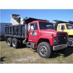 1986 INTERNATIONAL F1954 T/A DUMP
